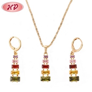 Offre Spéciale Vente en Gros 2015 Mode Dubaï Bijoux Plaqué Or 18 carats Laminé Ensembles de Perles - Product Image 1