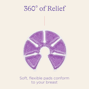 Lansinoh Paquetes de terapia de senos fríos y calientes, paquete de 2, reutilizables con fundas suaves para aliviar el dolor de maternidad - Product Image 5