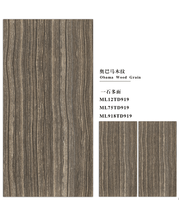 Carreaux de céramique en marbre noir minimalistes modernes 600x1200mm pleine masse haute brillance antidérapants texture artistique fluide pour hall, salle à manger, centre commercial