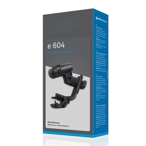 ไมโครโฟนกลองแบบไดนามิก Sennheiser E604 รูปแบบคาร์ดิออยด์ ขนาดกะทัดรัด ติดตั้งได้ ใช้กับเครื่องดนตรี เช่น กลองสแนร์ กลองทอม สำหรับการบันทึกเสียงในสตูดิโอและการแสดงสด - Product Image 6