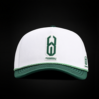 Casquette de golf et de baseball unisexe légère, perforée à découpe laser, avec logo personnalisé OEM, pour le sport, la course et le cyclisme, en tissu Oxford à pois