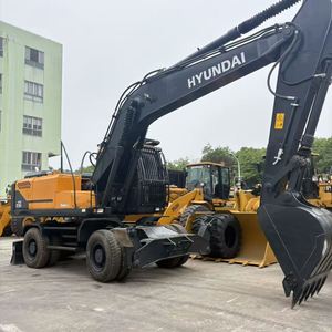 Excavatrice sur pneus Hyundai 210HD d'occasion, 21 tonnes, d'origine coréenne, hydraulique, faible nombre d'heures de travail, à vendre - Product Image 1