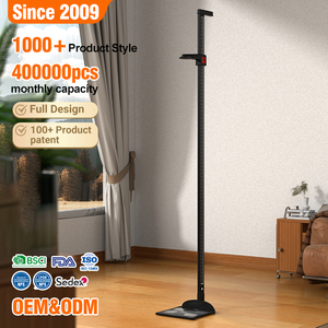 Balance électronique de composition corporelle 180 kg avec mesure de la taille et analyse de la graisse – Meilleures ventes pour exportateurs - Product Image 1