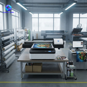 Stampante UV Flatbed 600 X 900mm, Stampante UV LED da Tavolo con Testina di Stampa <span class=keywords><strong>Epson</strong></span> XP600, Stampa Diretta su Legno, Acrilico, Metallo, PVC, Pelle - Product Image 5