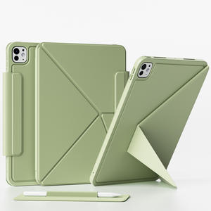 Étui pour tablette iPad Pro 56 11 avec cadre, protection des coins à double face, coque antichoc pliable en K - Product Image 4