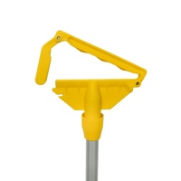 Serpillère en coton Goodman avec long manche en métal, essorage automatique sur quatre côtés, taux de déshydratation de 80-90%, super absorbante, capacité de 500-700 ml
