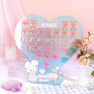 Baume à lèvres en gelée en forme de cœur réparateur hydratant de nuit végétalien à étiquette privée - Product Image 2