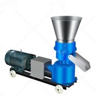 Machine à granulés d'aliments pour animaux de compagnie de grande capacité avec moteur central pour la production d'aliments pour chiens, chats, oiseaux, usage domestique et agricole