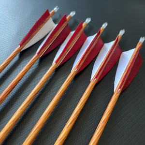 MARCH OEM Tiges de flèches de tir à l'arc en fibre de carbone pour arc à poulies de chasse, Spine 300/400, 4.2mm/5.2mm/6.2mm - Product Image 6