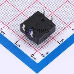 TSW12111-080B511BA Tactile Switch Through hole-4P,11.7x11.5mm Switch Single Pole Single Throw Round Button 2.8N 11.7mm - Product Image 2