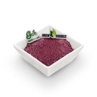Poudre de fruits d'açaï biologique de qualité supérieure Green Source, superaliment naturel, mélange nutritionnel, ingrédient pour la fabrication de boissons, en vrac
