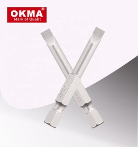 OKMA S2工业螺丝刀头商用开槽SL 2 4 5电动数控加工钻头65毫米定制钻头 - Product Image 3
