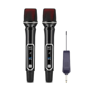 Professional Dynamic <b>Wireless</b> Handheld <b>Microphone</b> Set Portable Plastic <b>Microphone</b> Rotatable Plug Omni-directional for Flexible - Product Image 1