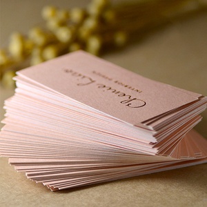 นามบัตรธุรกิจหรูหราคุณภาพสูง กระดาษอาร์ตหนา พิมพ์สกรีน ขายส่ง - Product Image 4