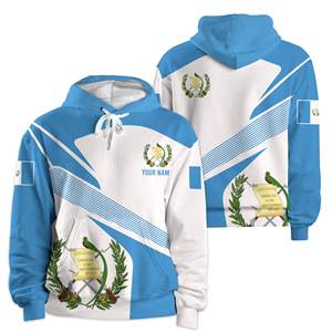 Sudadera con Capucha Personalizada con Estampado 3D de Guatemala, Sudadera de Invierno, Jersey con Capucha, Chándal, Abrigo Informal - Product Image 4
