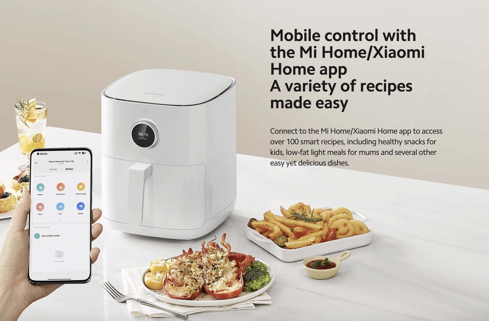 Test Xiaomi Smart Air Fryer 5.5L : les nouveautés qu'il fallait à un prix toujours plus compétitif