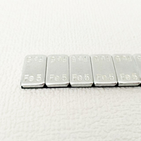 Toolon Nouveau poids d'équilibrage adhésif en acier finition argent 5g*12 pour l'équilibrage des roues