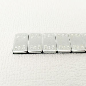 Nuovo Contrappeso Adesivo in Acciaio Argentato Toolon 5g*12 per Bilanciamento Ruote - Product Image 4