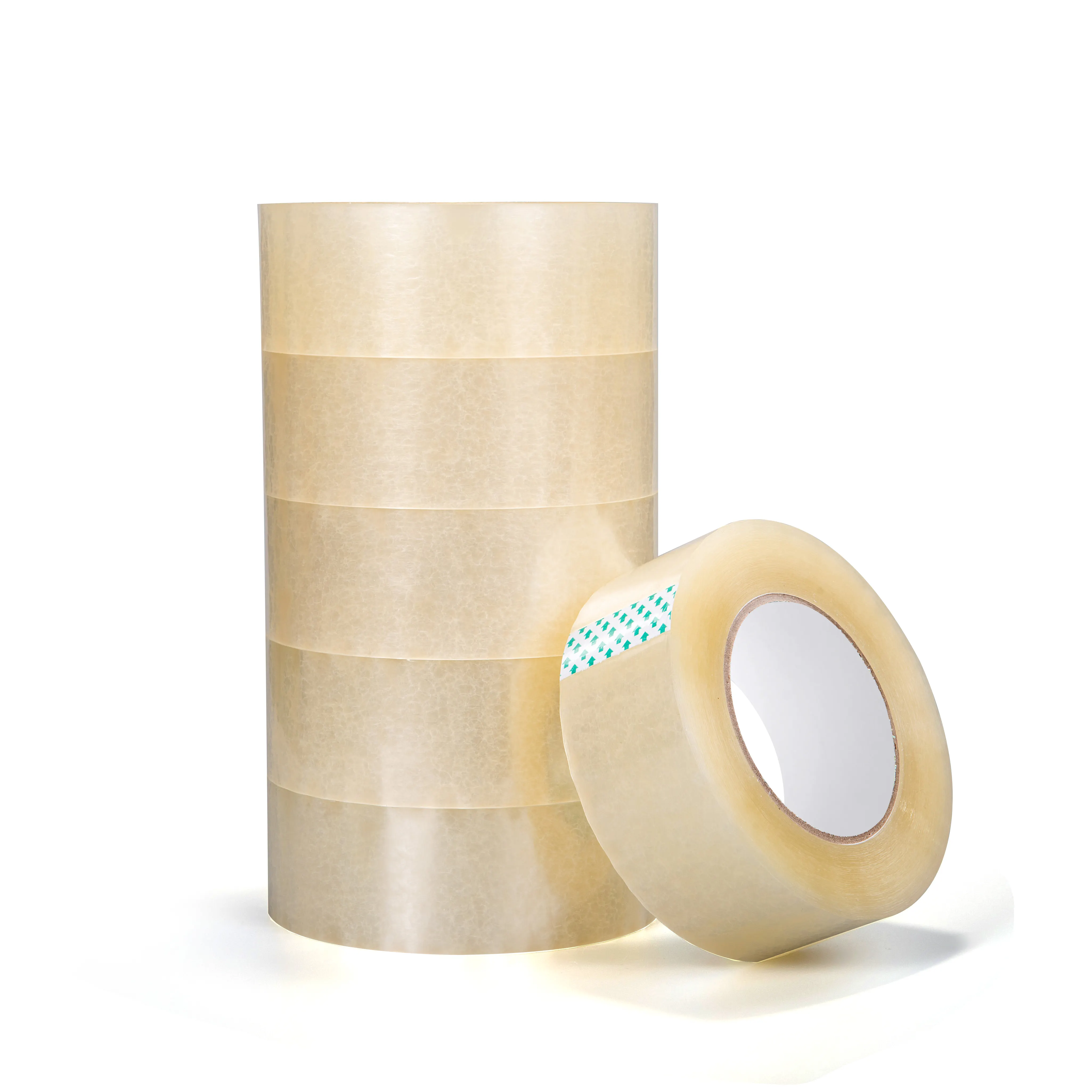Fita adesiva Bopp sensível à pressão de 2 polegadas transparente para uso em embalagens, fita de vedação Opp