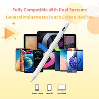 Lápices Stylus Activos de Doble Sistema al por Mayor para Tablets y Teléfonos Android/iOS, Lápiz Magnético con Rechazo de Palma para iPad de Microsoft