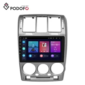 Podofo 9 '' Android 13 Rádio para Carro para Hyundai Getz 2002-2006 CarPlay Android Auto GPS WiFi BT FM RDS Painel de Fascia OEM Fábrica