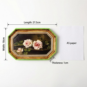 Cadre photo octogonal en résine de style vintage, <span class=keywords><strong>idée</strong></span> cadeau de <span class=keywords><strong>mariage</strong></span>, taille personnalisée disponible, pour table - Product Image 2