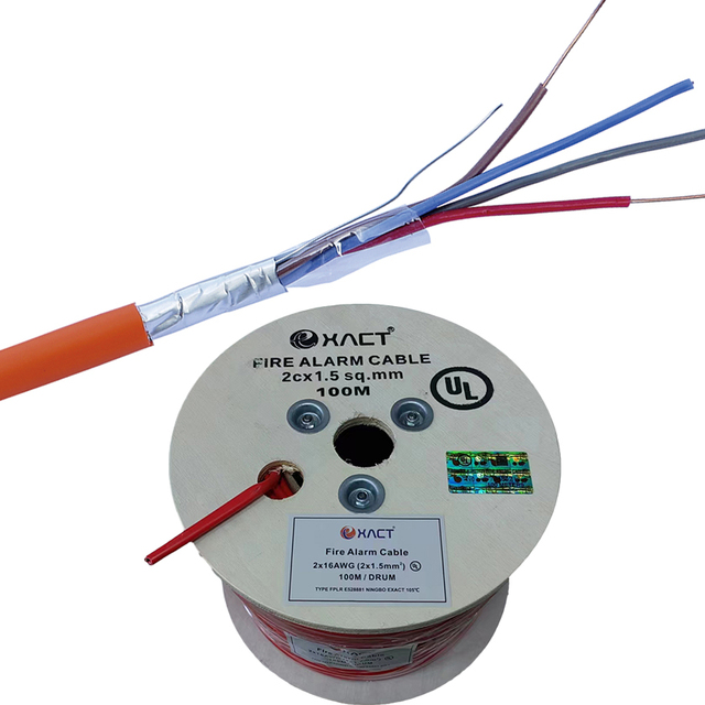 LPCB Standard 1.5mm2 2Cores PH30 LSZH Polyolefin BC Fire Resistant Cable