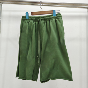 Pantalones Cortos Casuales de Marca Streetwear de Alta Calidad, 100% Algodón, Estilo Hip Hop, Denim, con Estampado Puff, para Hombre - Product Image 2