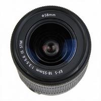 Objectif zoom EF-S 18-55mm F3.5-5.6 IS STM d'occasion compatible avec les appareils photo reflex numériques APS-C 100D 200D 700D 800D 1200D 1500D