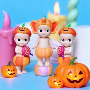 Mini Muñeca de Resina Original de <span class=keywords><strong>Sony</strong></span> Angels, Serie de Parches de Calabaza, Figura Decorativa, Caja Misteriosa, Sorpresa Perfecta, Caja Ciega de Cumpleaños, Juguete - Product Image 5
