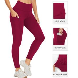 Ropa Deportiva para Mujer con Logotipo Personalizado, Leggings de Cintura Alta para Entrenamiento, Pantalones de Gimnasio, Leggings de Yoga Sin Costuras para Mujer - Product Image 5