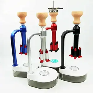 Nhà máy trực tiếp bán tên lửa hookah với đèn LED Arab hookah cho thanh acrylic hookah