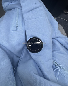 Nuova Felpa <span class=keywords><strong>con</strong></span> Cappuccio da <span class=keywords><strong>Uomo</strong></span> <span class=keywords><strong>con</strong></span> <span class=keywords><strong>Mezza</strong></span> <span class=keywords><strong>Zip</strong></span> Frontale e Maglia Casual a Maniche Lunghe - Product Image 3