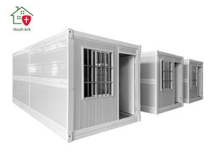 Casa Contenedor Plegable Prefabricada Económica de 20/40 Pies con Diseño Resistente al Fuego, Transpirable e Insonorizado - Product Image 2