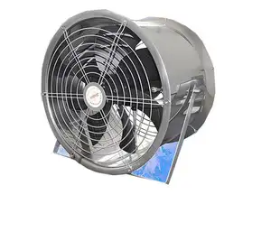 Ventilador de fluxo axial de aço inoxidável 304/201 de aço inoxidável galvanizado Ventilador de circulação de ar de mesa portátil com suporte para design personalizado