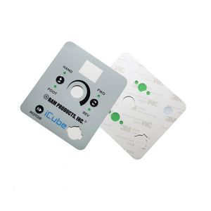 แผงควบคุมแบบ OEM สำหรับขายส่ง แผงหน้าอะคริลิกแบบนูนพร้อมปุ่มกดพลาสติกพิมพ์สกรีน - Product Image 3