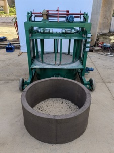 Tùy chỉnh Ống Thoát Nước bê tông đúc sẵn làm cho máy sản xuất đường kính 1800mm và khối cửa cống xi măng chiều cao 500mm - Product Image 4