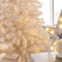 Sapins de Noël artificiels de qualité supérieure en PVC luxueux avec branches moelleuses et support métallique robuste pour la décoration de la maison et des fêtes