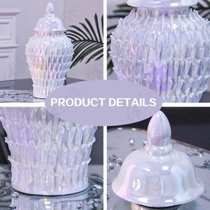 Vases גבוה vase 165 עיצוב centerpiece vases עבור עיצוב הבית יוקרה ג 'ינג' ר סט ג 'ינג' ר - Product Image 4