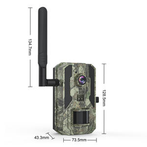 Ringsee 4G açık gözetim avcılık kamera WIFI güneş 1080P gece görüş PIR hareket algılama Trail avcılık kamera - Product Image 2