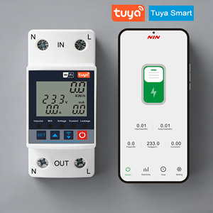 Interruptor Automático Inteligente WiFi Tuya 63A, Monitor de Energía y Consumo, Protector de Voltaje y Corriente con Control Remoto - Product Image 2