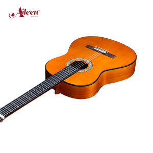 Guitarra flamenca Winzz Solid Top 39 "Guitarra clásica Trastes de extremo redondo (WCG190) - Product Image 3