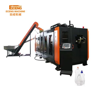Mesin cetak tiup botol air 12000 bp6 otomatis penuh/mesin pembuat plastik operasi ramah pengguna