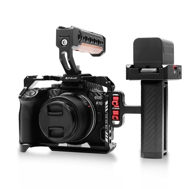 Drop Shipping Video Handheld Stabilizer Metal Camera Cage for Canon EOS R10 Camera Cage Rig