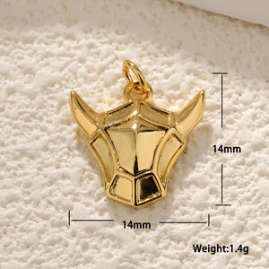 تصميم إبداعي مطلي بالنحاس ديي لطيف الحيوان اليدوية مجوهرات أرنب الفيل السلحفاة القط الكلب طوق قلادة قلادة - Product Image 2