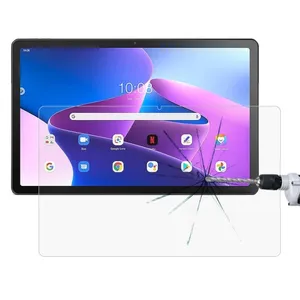 9H 2.5D Clear Tempered Glass HD Screen Protector Lenovo Pad 2022 M10 Plus Gen 3 Radian Shape Anti-Scratch Protective FHD Plus