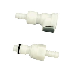 Brt Acetaal 1/16 "Naar 3/8" Slang Weerhaak Rechte Mannelijke Weerhaak Connector Snelkoppeling Koppeling Buisfitting - Product Image 4