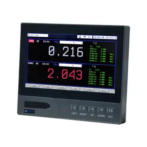 MPR5000SE: 컬러 터치 스크린 디스플레이 열전대 RTD 페이퍼리스 레코더 (2,4 포함), 6 개의 절연 입력 및 2 개의 알람