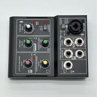 Mélangeur OEM Mini M3 USB 3 canaux Mélangeur audio professionnel pour carte son pour studio d'enregistrement en direct
