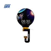 Modul LCD bulat IPS 1,3 inci 240x240 untuk jam tangan pintar, layar LCD TFT 1,3 inci
